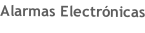 Alarmas Electrónicas
